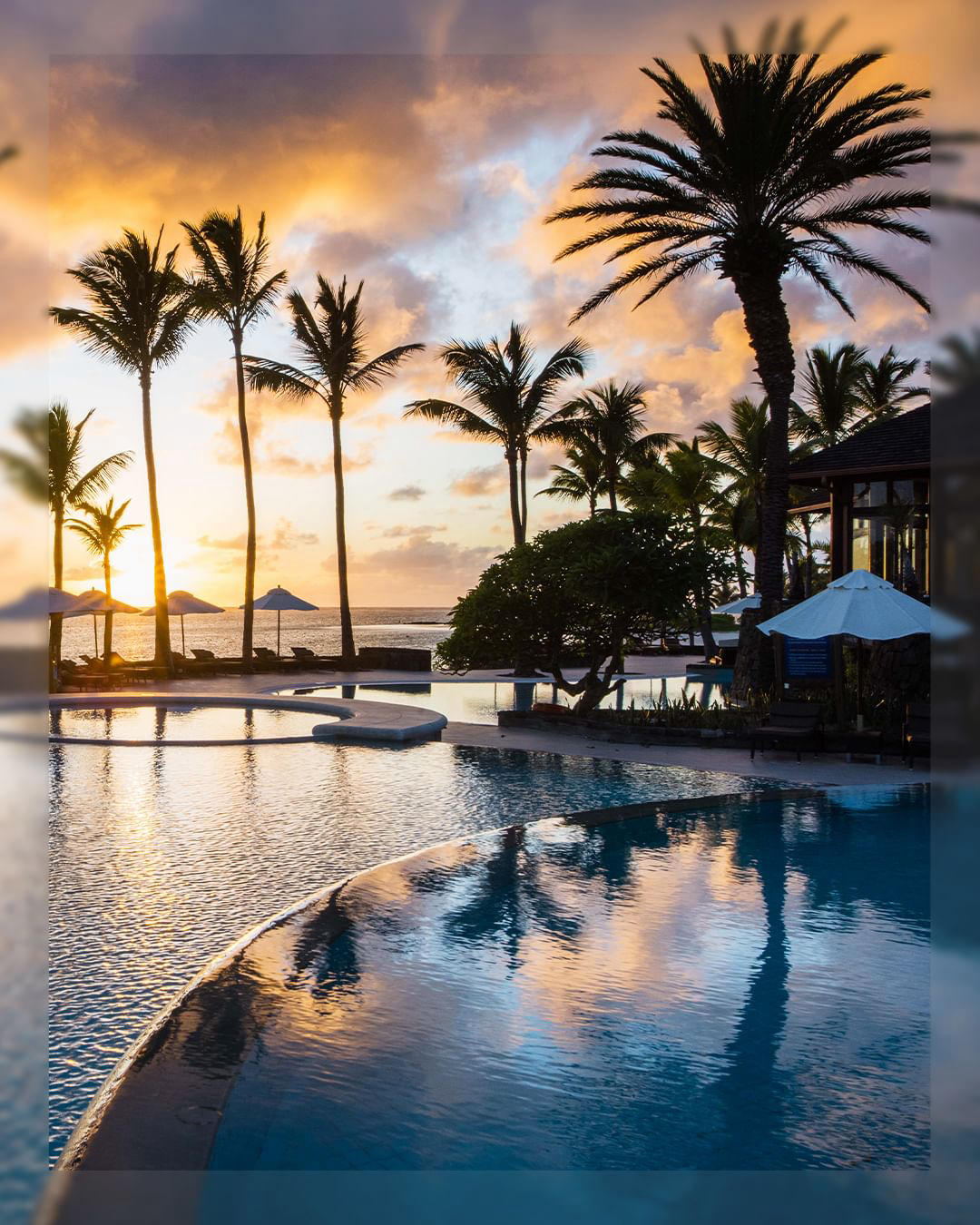 The Residence Mauritius - Sunrise at the Residence Mauritius, the best way to start your day